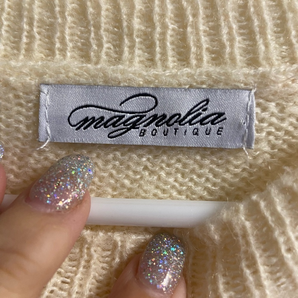 Magnolia boutique, small‎ women’s sweater striped fall favorite - Picture 4 of 7